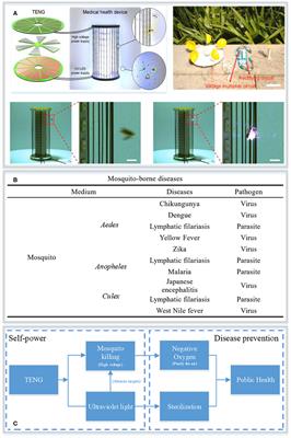 Novel paradigm of mosquito-borne disease control based on self-powered strategy